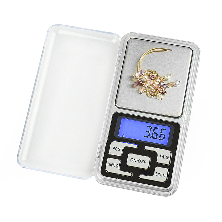 Mini Pocket Digital Scale for Gold Sterling Silver Jewelry Balance Gram Electronic Scales
