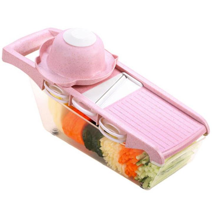 Vegetable Cutter With Steel Blade Slicer Potato Peeler Carrot Cheese Grater Slicer Kitchen Tools