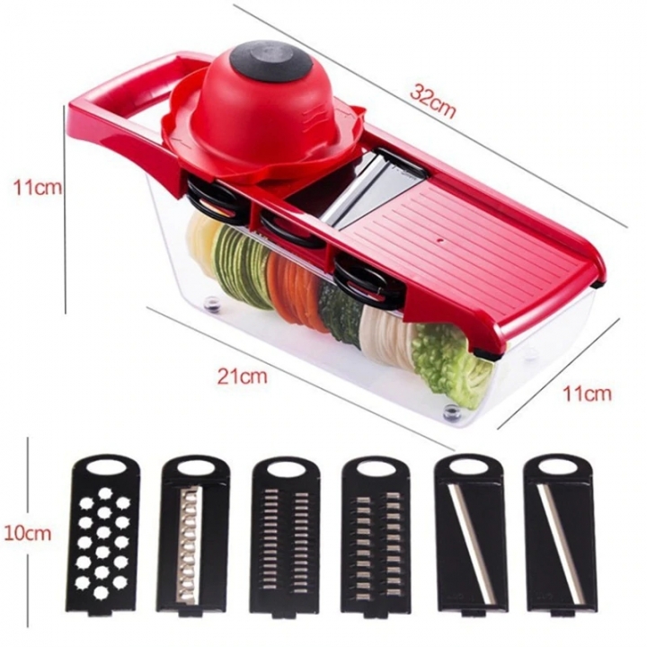 Vegetable Cutter With Steel Blade Slicer Potato Peeler Carrot Cheese Grater Slicer Kitchen Tools