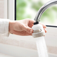 Pressurized 3 Modes Water Saving ABS Faucet Aerators Water Tap Nozzle Filter Faucets Kitchen