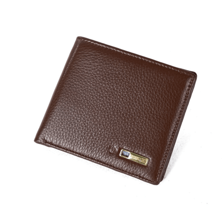Smart Wallet Men Genuine Leather High Quality Anti Lost Intelligent Bluetooth Purse Valentine Gift