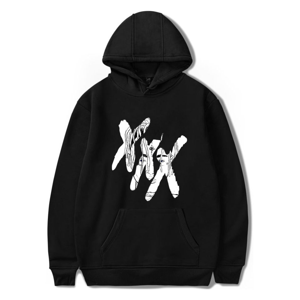 M&amp;J XXXTentacion Hoodies Men/Women Casual Pullover Streetwear Sweatshirt Male Hoodie