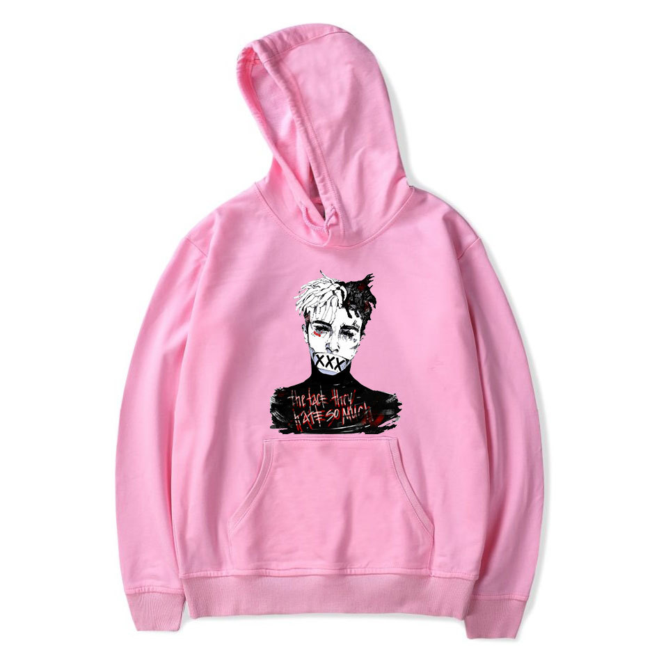 M&amp;J XXXTentacion Hoodies Men/Women Casual Pullover Streetwear Sweatshirt Male Hoodie