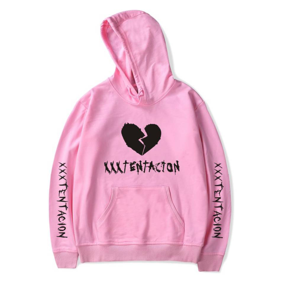 New Fashion Hoodies High Street Hip Hop XXXTentacion Sweatshirt Tracksuit Plus Size Hoodies
