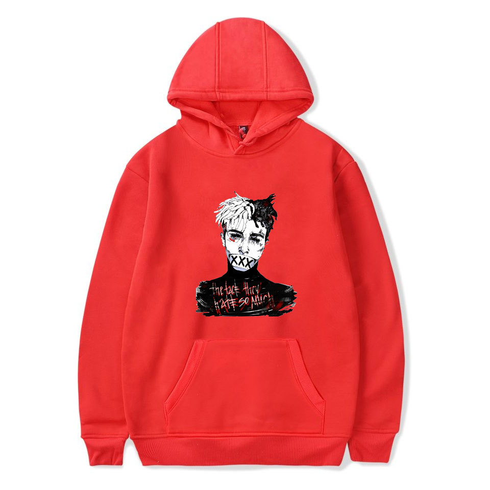 M&amp;J XXXTentacion Hoodies Men/Women Casual Pullover Streetwear Sweatshirt Male Hoodie