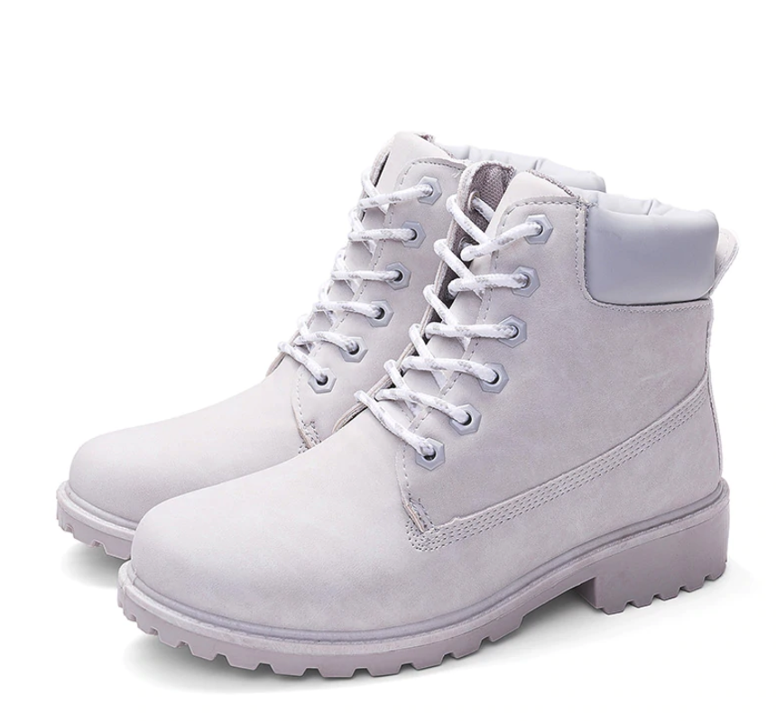 Hot New Shoes Women Flat Heel Boots Fashion Warm Women Boots Brand Women Ankle Boots