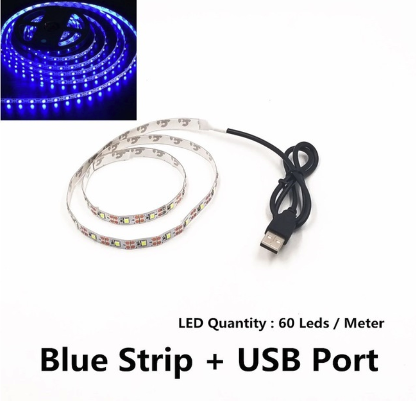 USB LED Strips SMD Light Strings Christmas Desk Home Decor Lamp Tape TV Background LED Lighting
