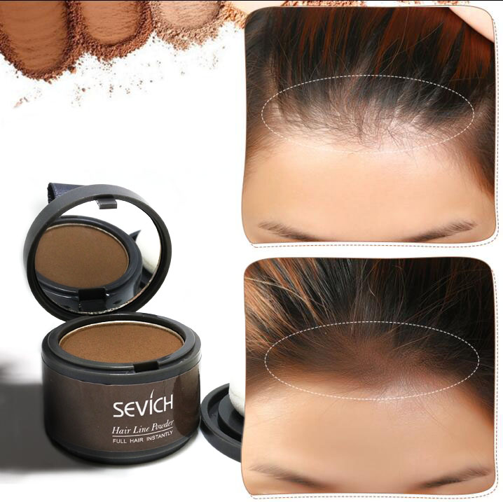 Waterproof Hair Line Powder In Hair Color Edge Control Hair Line Shadow Makeup Hair Loss Concealer