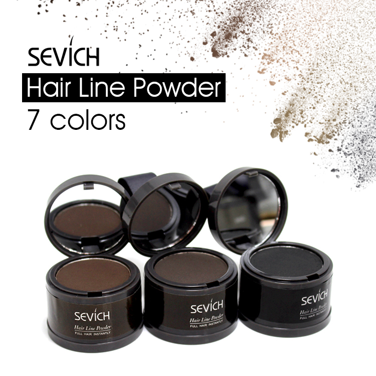 Waterproof Hair Line Powder In Hair Color Edge Control Hair Line Shadow Makeup Hair Loss Concealer