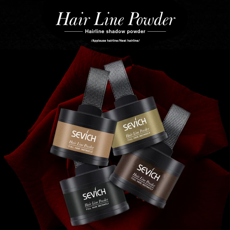 Waterproof Hair Line Powder In Hair Color Edge Control Hair Line Shadow Makeup Hair Loss Concealer