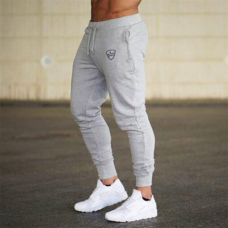 New Fashion Pants Men Casual Trousers Joggers Bodybuilding Fitness Sweat Time limited Sweatpants