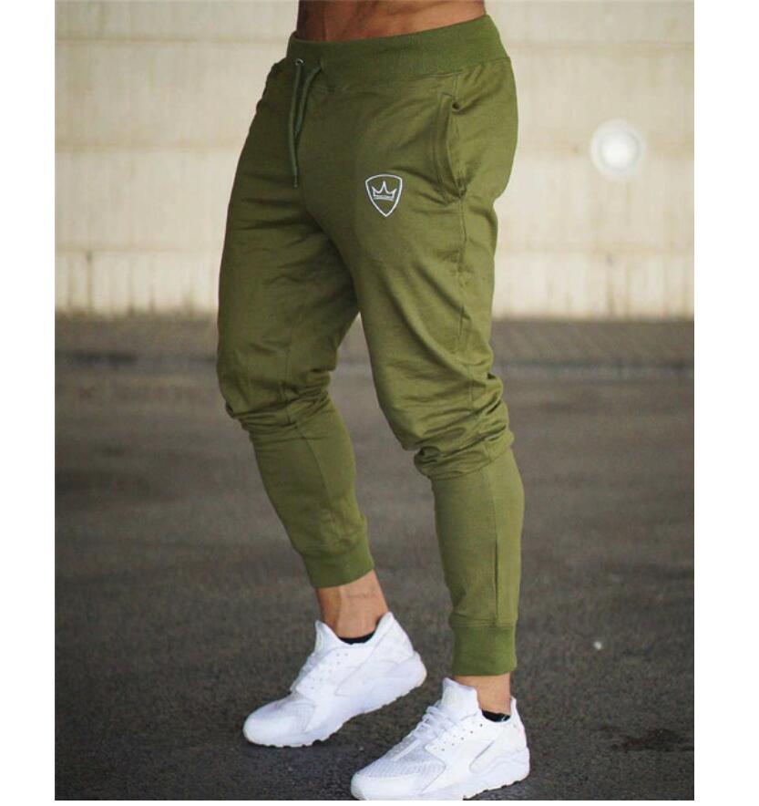 New Fashion Pants Men Casual Trousers Joggers Bodybuilding Fitness Sweat Time limited Sweatpants