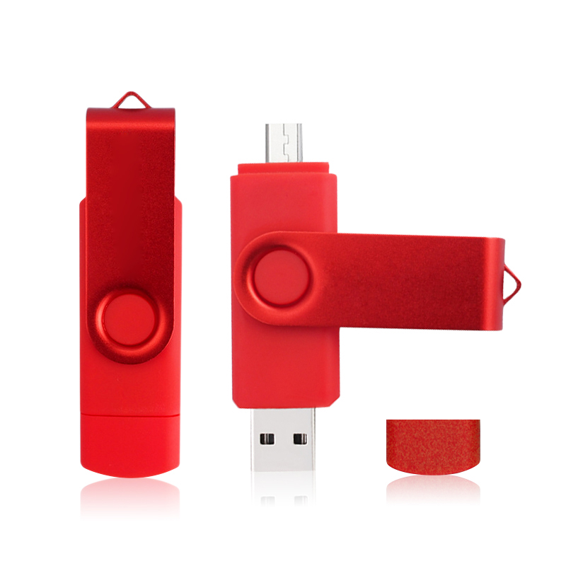 OTG USB Flash Memory Stick 16GB 32GB Pendrive 64GB 128GB USB Flash Drive For Computer/Android Phones