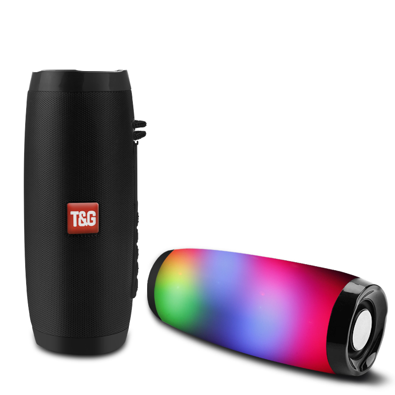 Wireless Bluetooth Speakers LED Boom Box Outdoor Bass Subwoofer Sound Box Support TF USB Subwoffer