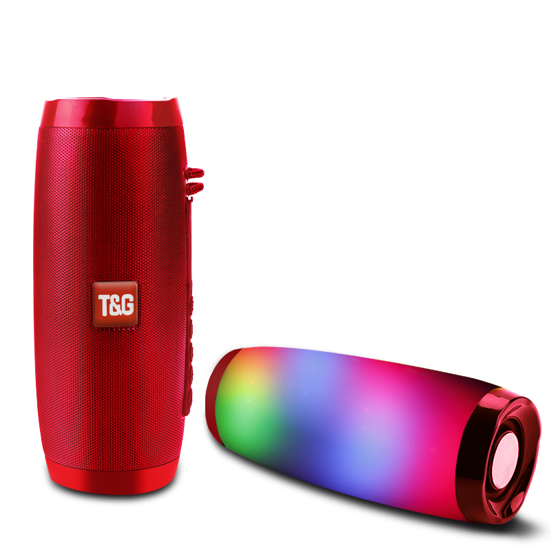 Wireless Bluetooth Speakers LED Boom Box Outdoor Bass Subwoofer Sound Box Support TF USB Subwoffer