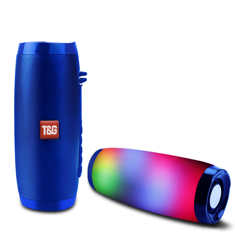Wireless Bluetooth Speakers LED Boom Box Outdoor Bass Subwoofer Sound Box Support TF USB Subwoffer