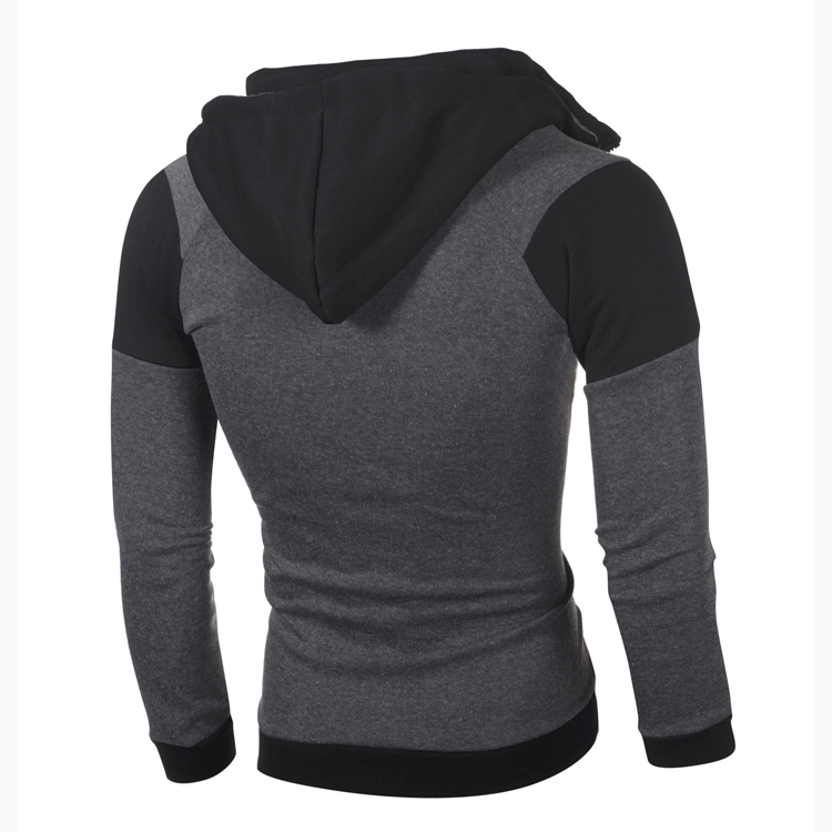 Men Sports Casual Wear Zipper Fashion Hoodies Fleece Jacket Fall Sweatshirts Coats