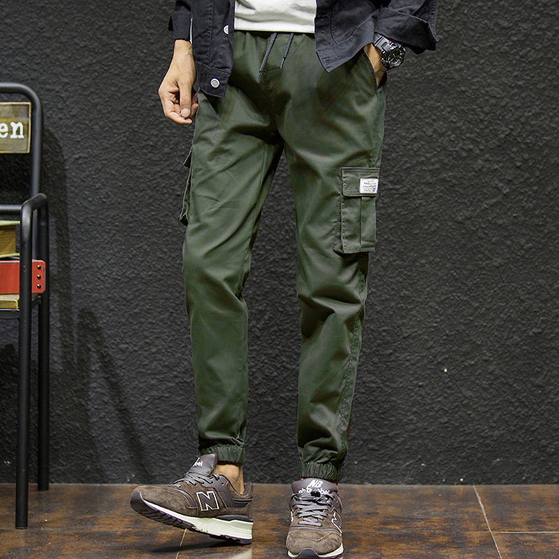 M&amp;J Brand Men Pants Hip Hop Harem Joggers Cotton Pants Male Trousers Mens Solid  Pants Sweatpants