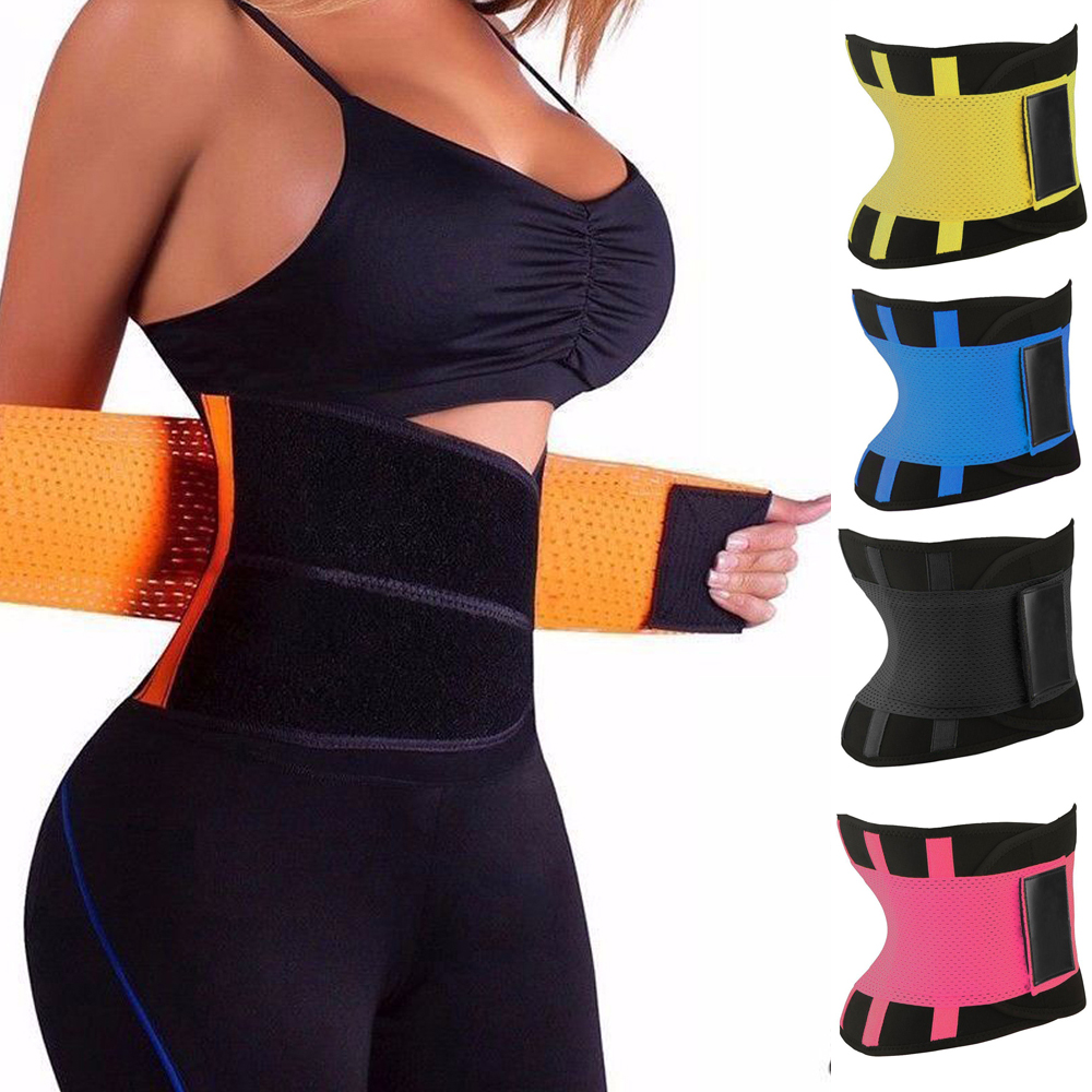 Women Body Shapers Waist Cincher Trimmer Slimming Belt Latex Waist Trainer Postpartum Corset Shaper