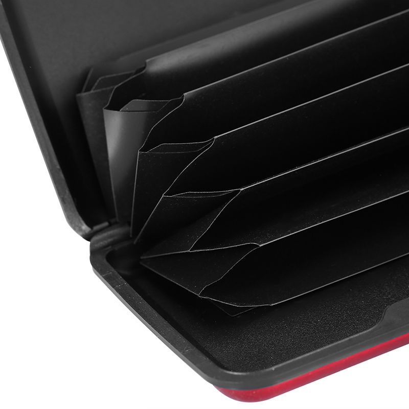 New Metal Credit Card Name ID Card Holder Wallet Box Antimagnetic Waterproof Aluminum Cards Holder