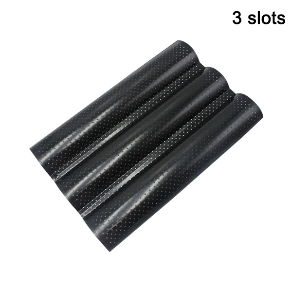 French Bread Baking Mold Bread Wave Baking Tray Cake Baguette Mold Pans 2/3/4 Groove Waves Baking