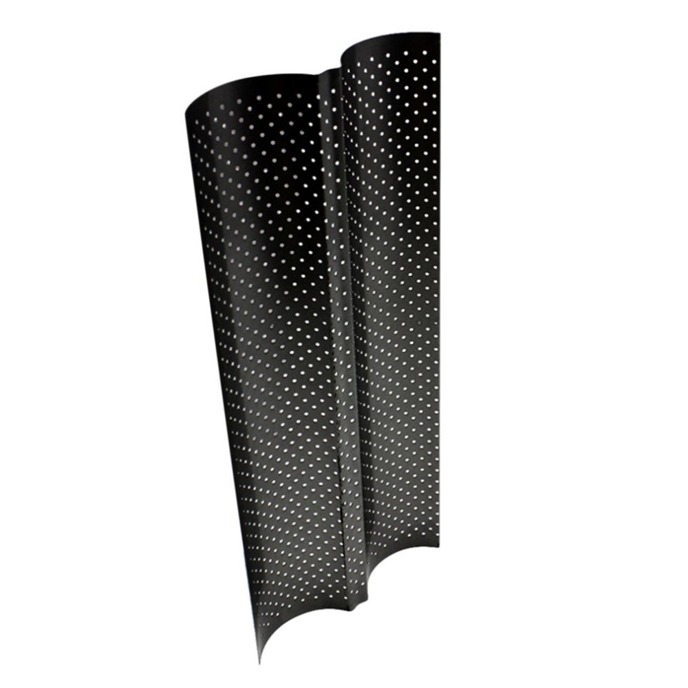 French Bread Baking Mold Bread Wave Baking Tray Cake Baguette Mold Pans 2/3/4 Groove Waves Baking