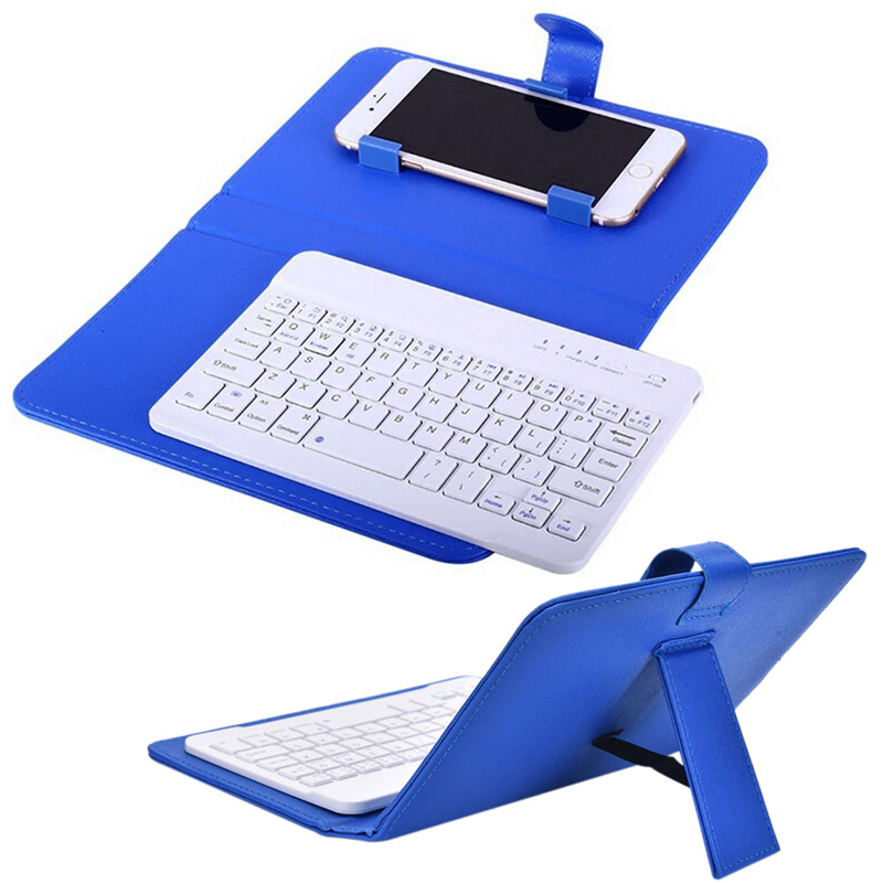 Protective Wireless Keyboard Case for iPhone Huawei Samsung Mobile Phones with Bluetooth Keyboard