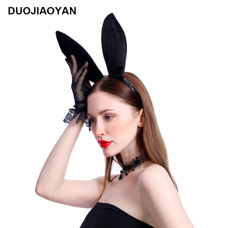 Costume Halloween Headpiece Party Sexy Bunny Girls Headwear Rabbit Ears Headband Sexy Toys