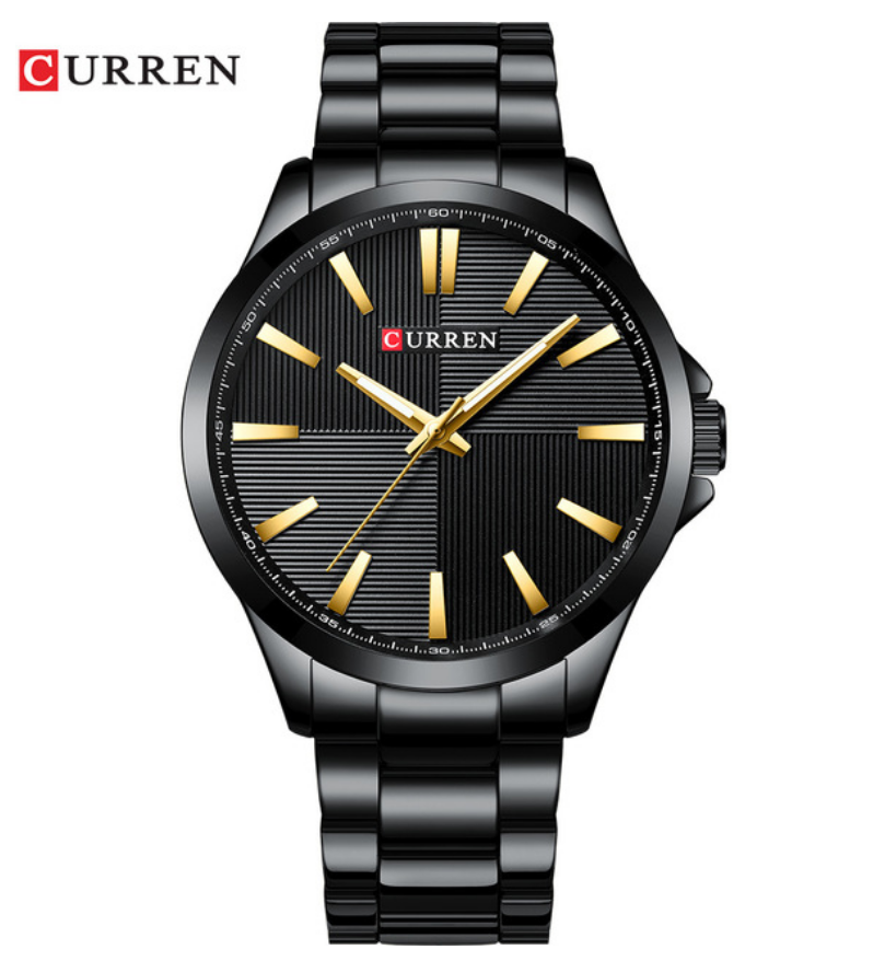 CURREN Men's Watches Men Fashion Watch Luxury Stainless Steel Band  Wristwatch Business Clock Sales