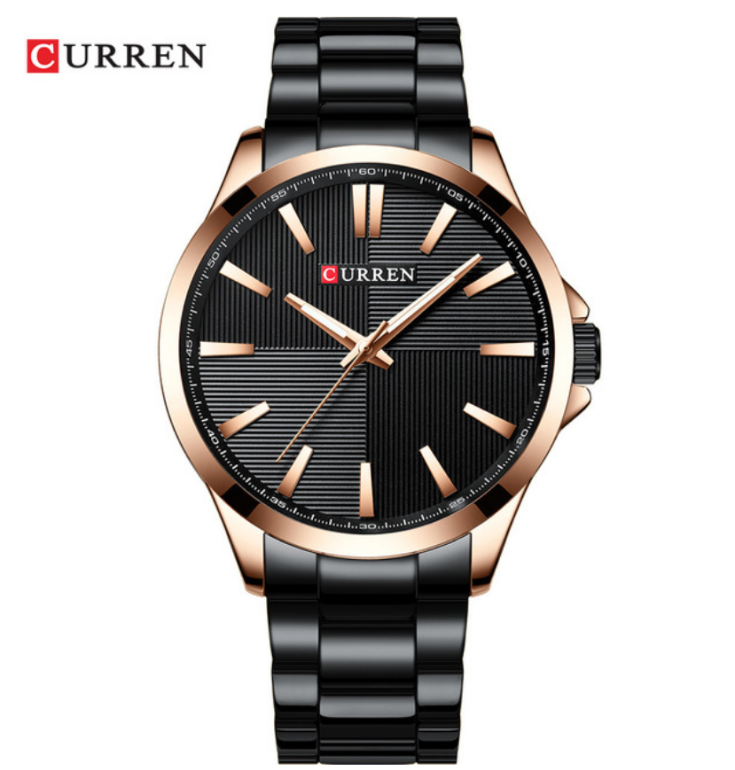 CURREN Men's Watches Men Fashion Watch Luxury Stainless Steel Band  Wristwatch Business Clock Sales