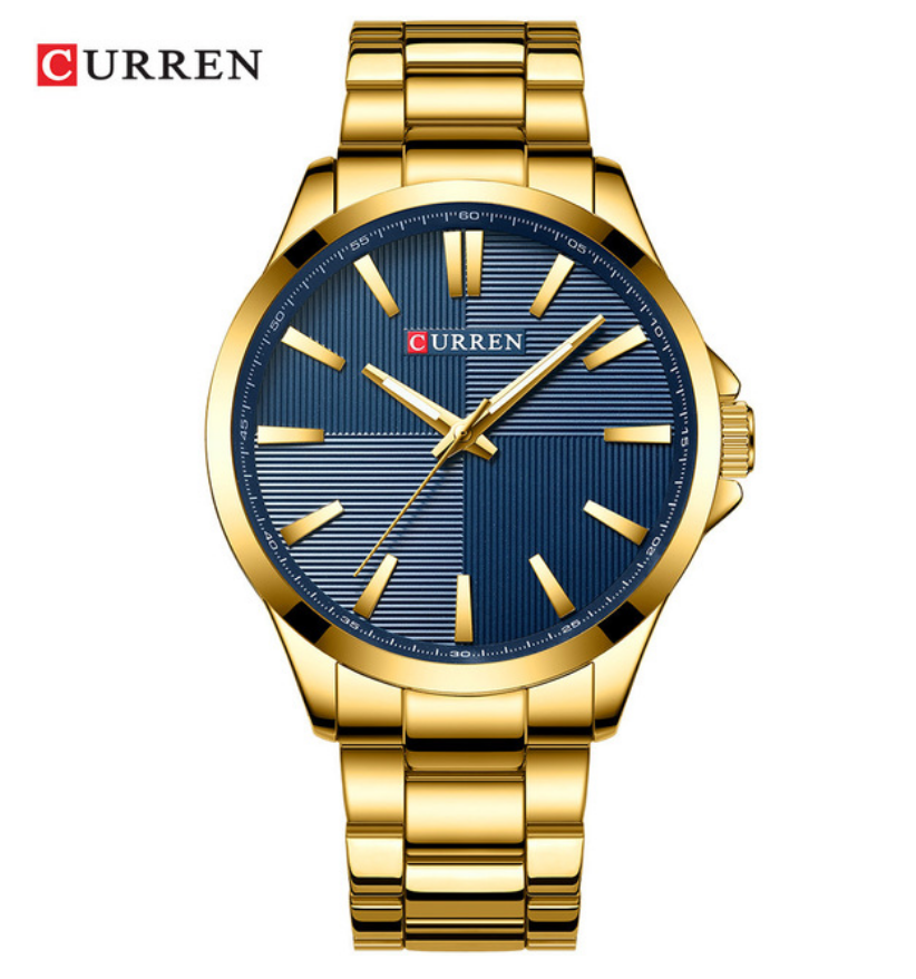 CURREN Men's Watches Men Fashion Watch Luxury Stainless Steel Band  Wristwatch Business Clock Sales