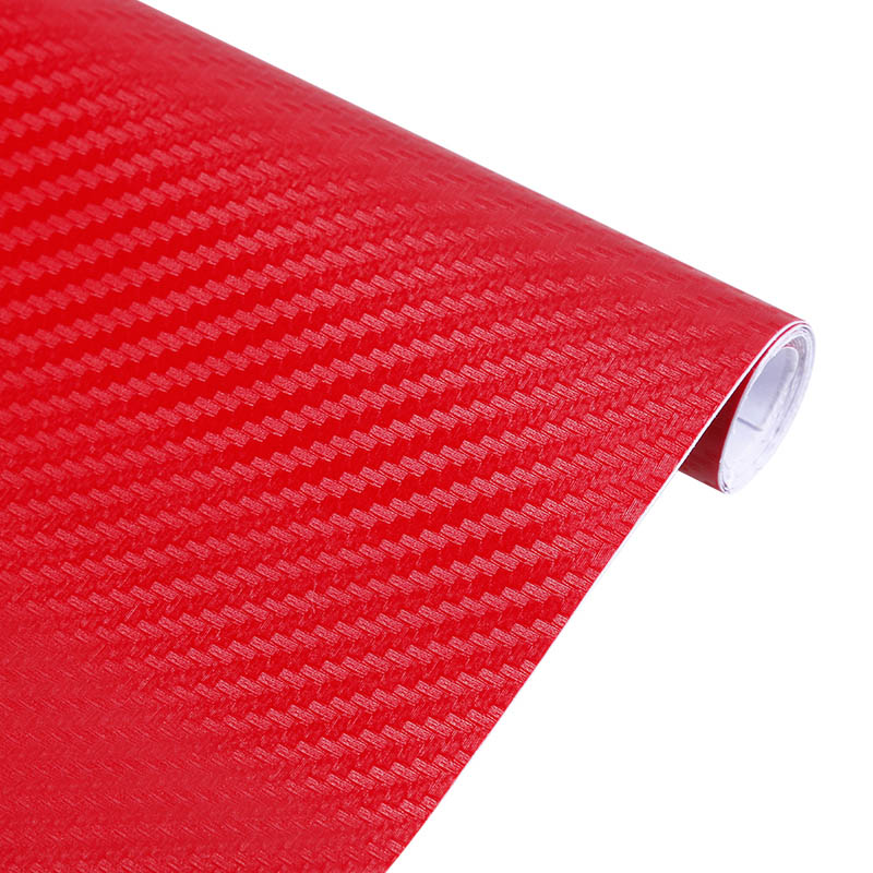 30cmx127cm 3D Carbon Fiber Vinyl Car Wrap Sheet Roll Film Car stickers and Decals Motorcycle Car