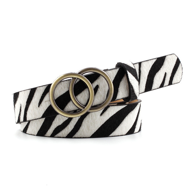 New Fashion Round Buckle Belts Women Casual Belt Ladies Jeans With Dress Belt For Trousers