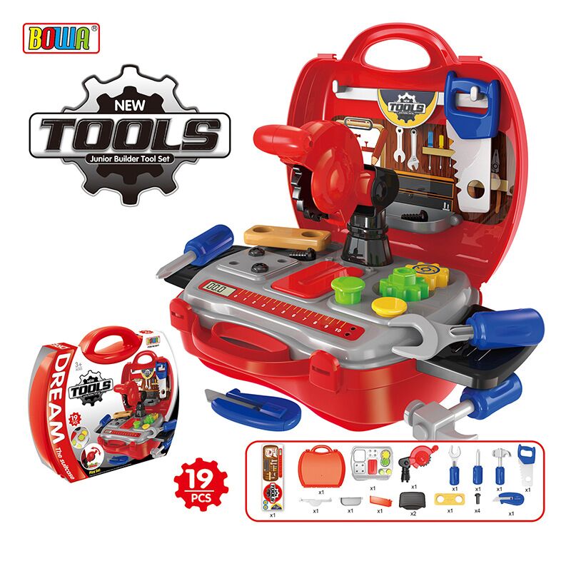 Kids Suitcase Toys Doctor Kitchen Make Up Set Toys With Hard Case Xmas Birthday Gifts Role Playsets