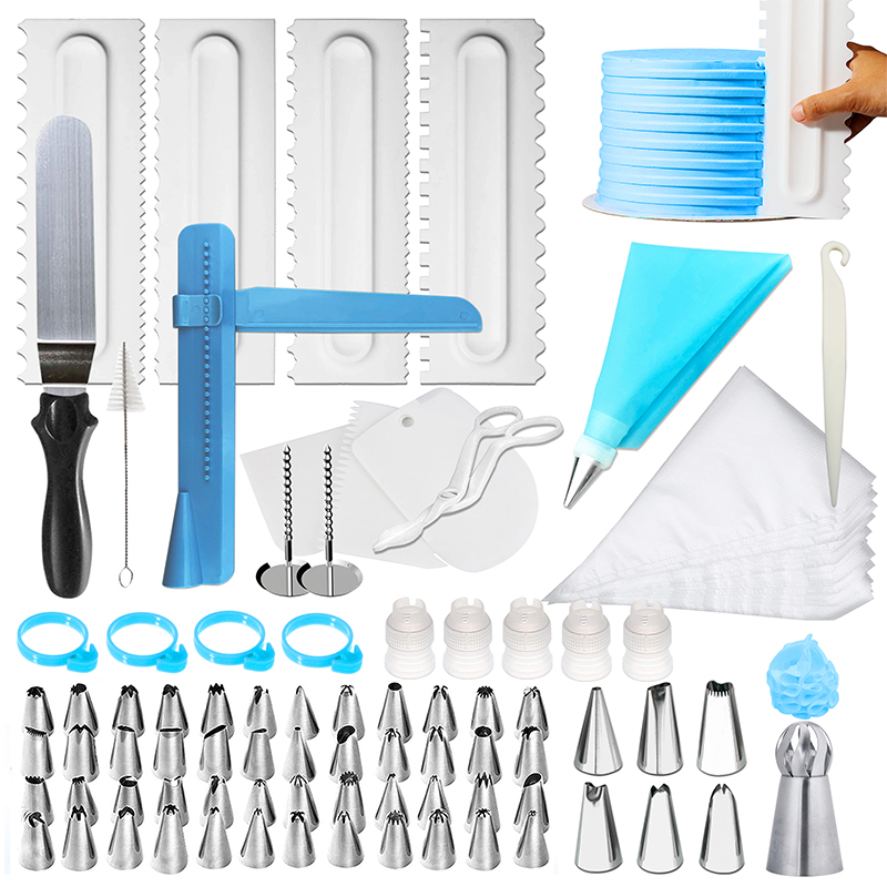 179PCS/Set Multifunction Cake Decorating Set Cake Decorating Tools Kit Pastry Nozzle Dessert Baking