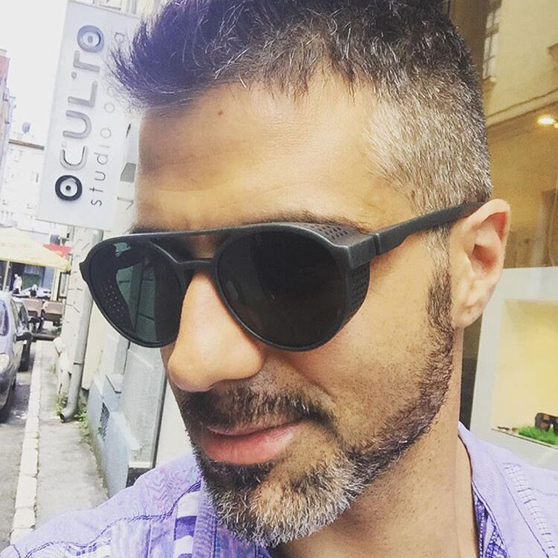 New Classic Punk Sunglasses Men Brand Designer Sunglasses Vintage Sun Glasses Eyewear  Sales