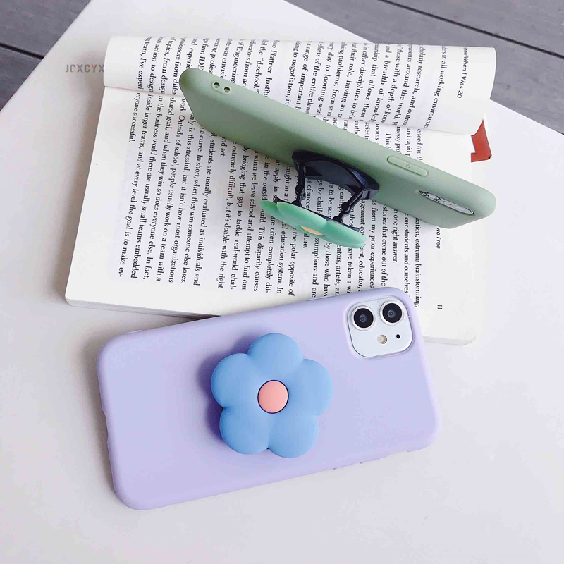 1PC Flower Cartoon Pop Socket for iPhone X  6 7 8 plus Grip &amp; Stand Holder for Samsung Huawei Phones