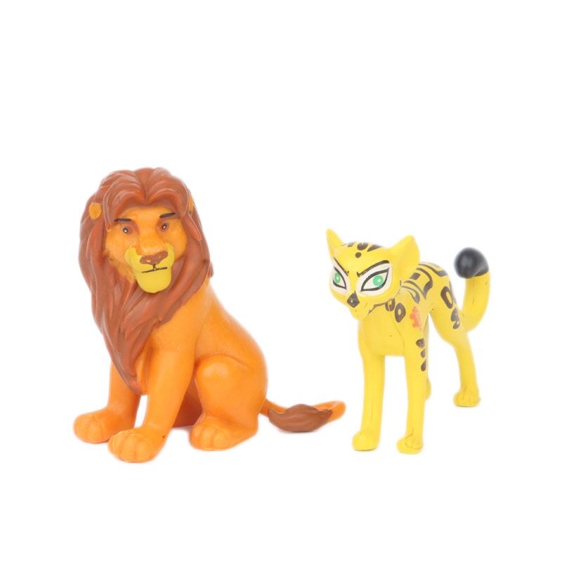 12Pcs/set Cartoon The Lion King Simba Action Figures Beshte Figurines Doll Kids Toys Children Toys