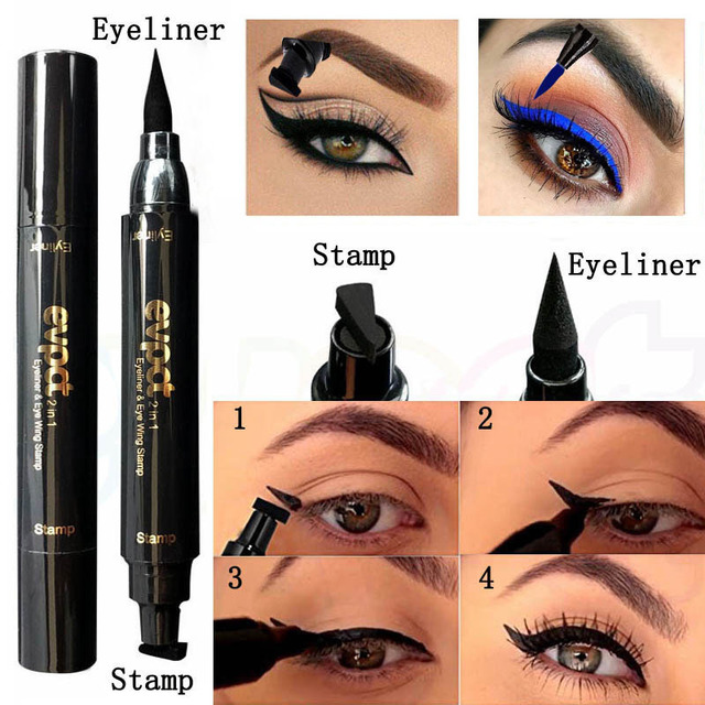 Colorful Long-lasting Liquid Eyeliner Pen Waterproof Fast Dry Pencil Cosmetic Double-ended MakeUp view 10