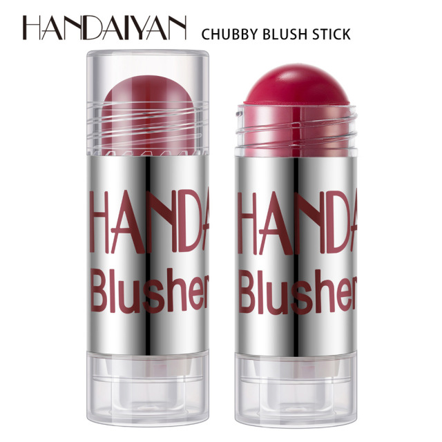 New Blush Makeup Cream Shimmer Contour Cheek Blusher Face Cosmetics Brighten Blush Stick Highlighter view 5