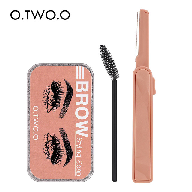 O.TWO.O Eyebrow Soap Wax With Trimmer Fluffy Feathery Eyebrows Pomade Gel For Eyebrow Styling Makeup view 7