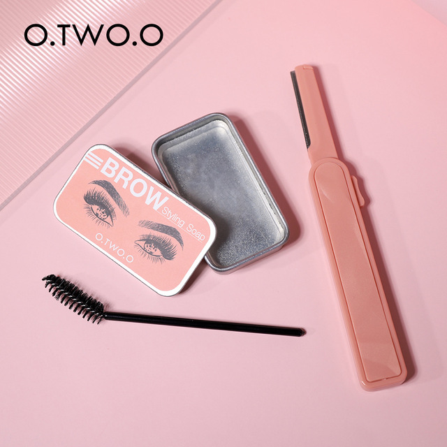 O.TWO.O Eyebrow Soap Wax With Trimmer Fluffy Feathery Eyebrows Pomade Gel For Eyebrow Styling Makeup view 8