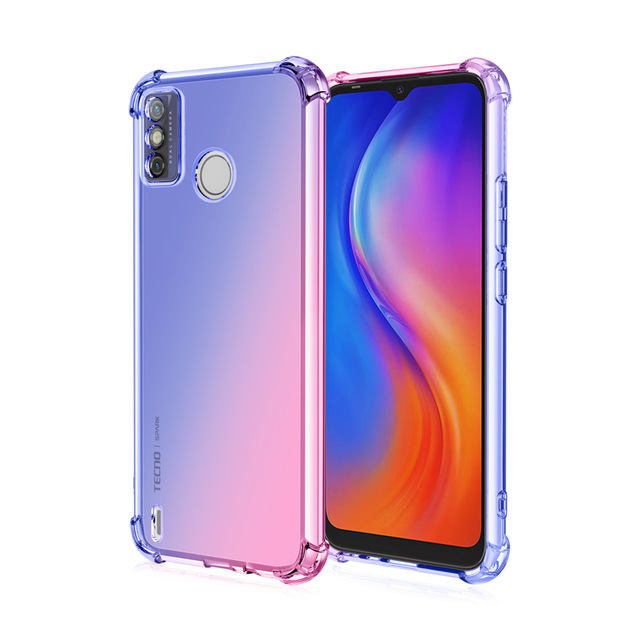 New Shockproof Silicone Phone Cases For Infinix Note 7 Note 10 Pro Hot 8 9 TECNO Phones Cover