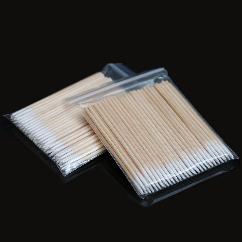 New Disposable Cotton Swab Lint Free Cotton Buds Swabs Ear Clean Eyelash Extension Eyebrow Lips Eyeliner Tattoo Makeup Tools view 8