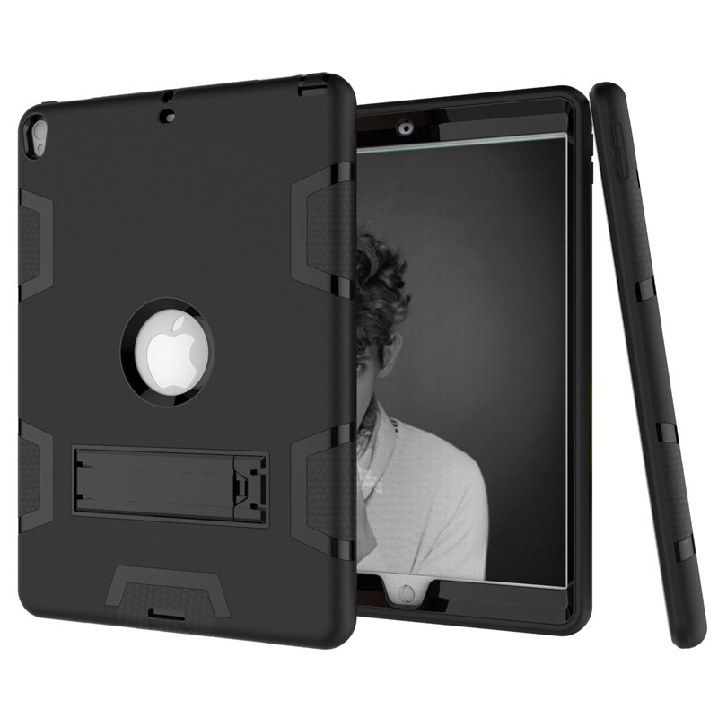 New iPad Case iPad Pro Cases High Impact Resistant Hybrid 3 Layers Cover Heavy Duty Defender 360 Full Body Protect Cases