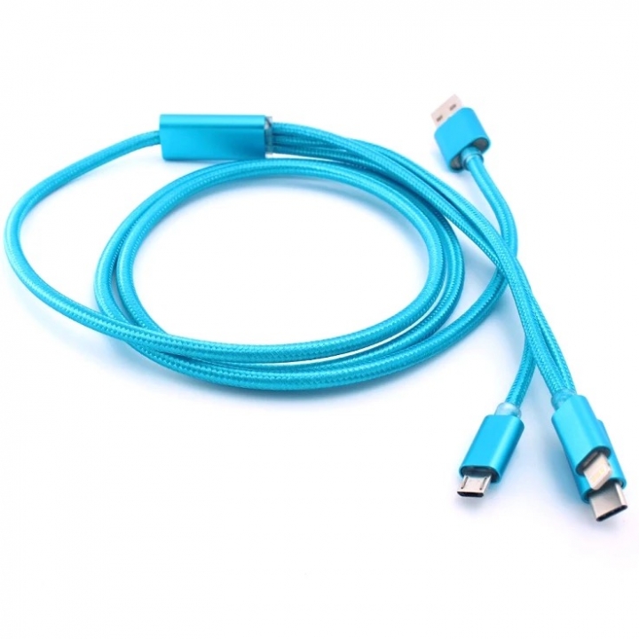 ADKO towed more than three function data line multiple Amtrak type-c charger smartphone samsung htc
