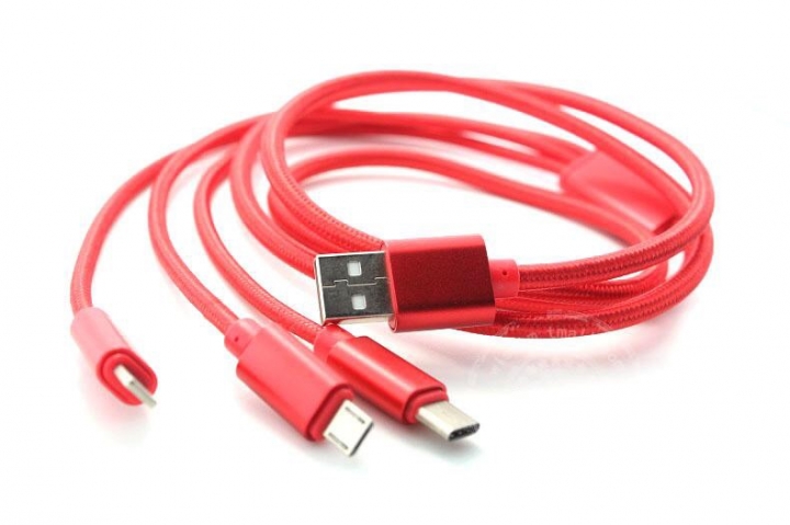 ADKO towed more than three function data line multiple Amtrak type-c charger smartphone samsung htc
