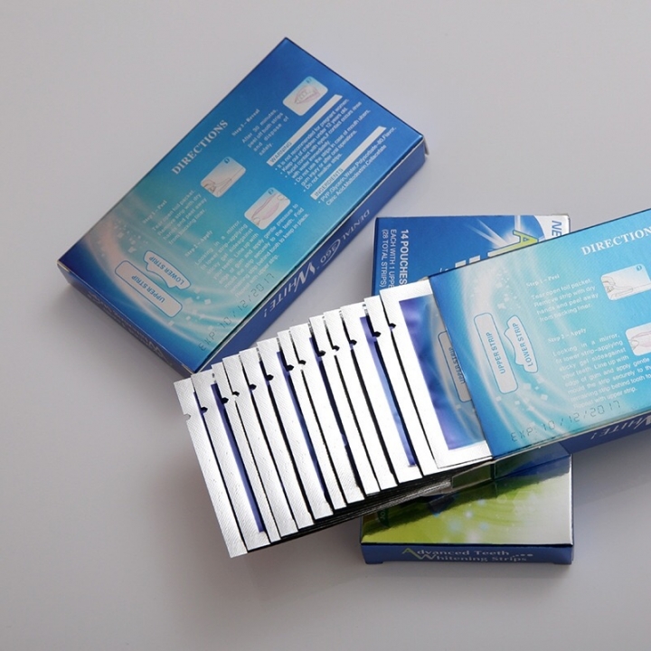New style whitening paste 28 pieces of Advanced Teeth Whitening Strips tooth whitening paste