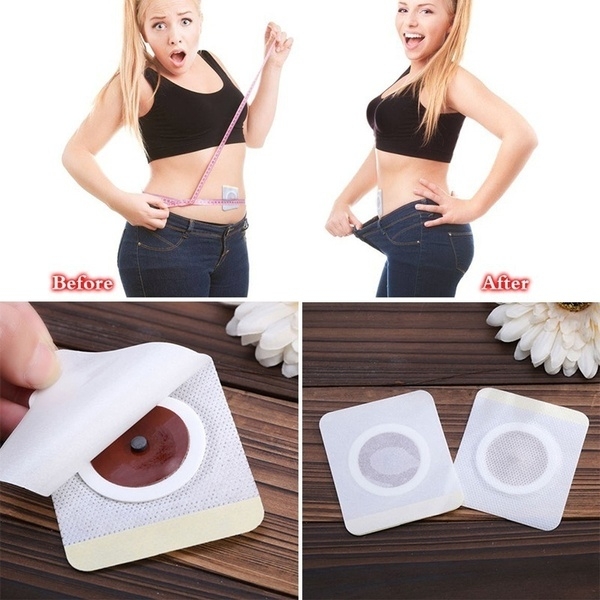 10PCS Chinese Medicine Strongest Weight Loss Navel Stick Magnetic Slim Fat  Slimming Diets Slim