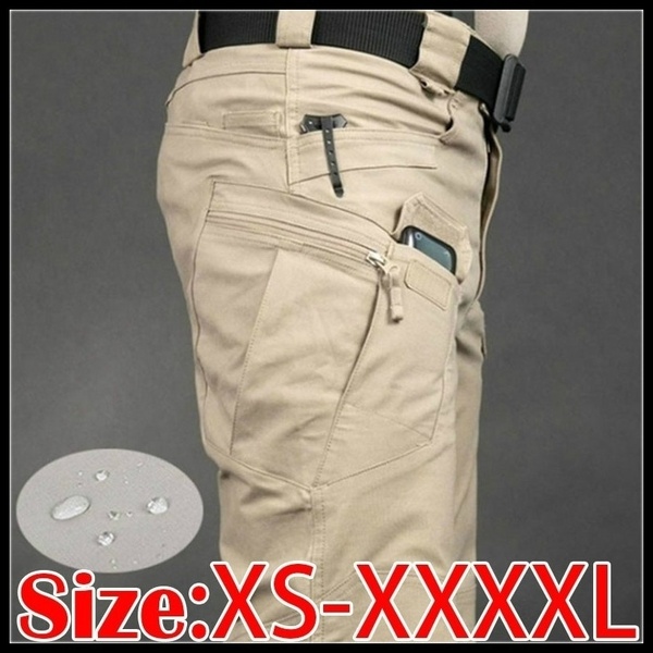 Men  Tactical Military Cargo Pants Outdoor  Hiking Pants Trousers Combat Multi-pockets Pants